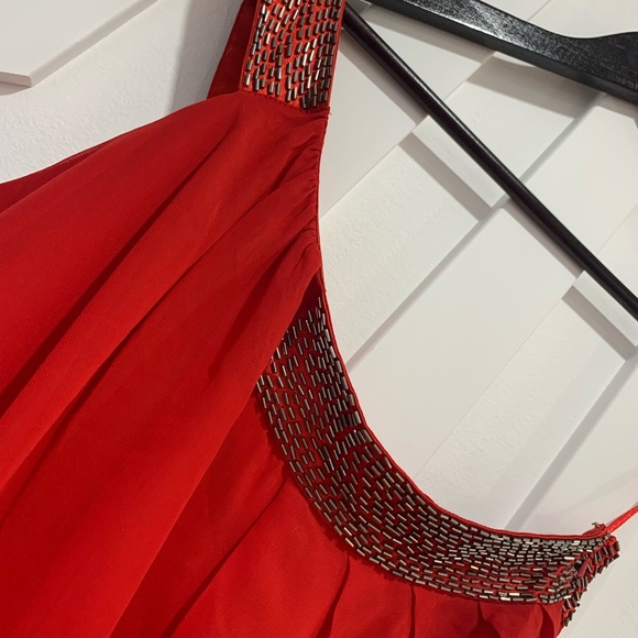 Bedo Red Cocktail dress, New never worn - Picture 2 of 2